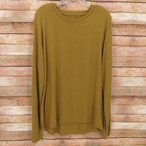 Olivers Olive Green Crew Neck Men's LS Tee L